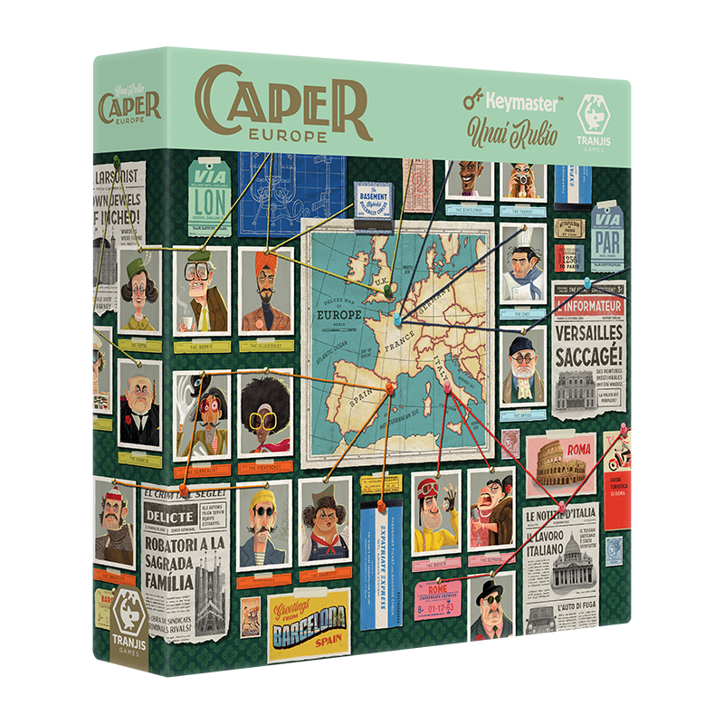 Caper Europe juego de mesa moderno en Colombia
