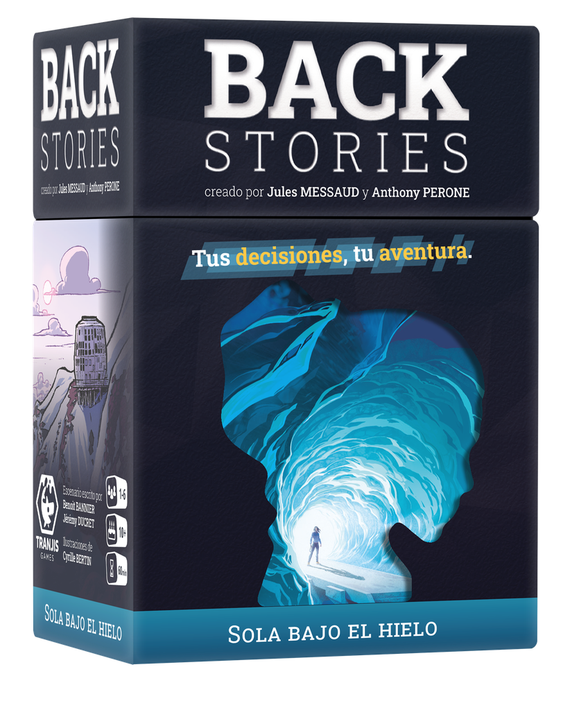 Back Stories 1 - Sola bajo el hielo juego de mesa moderno en Colombia