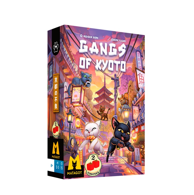 Gangs of Kyoto juego de mesa moderno en Colombia