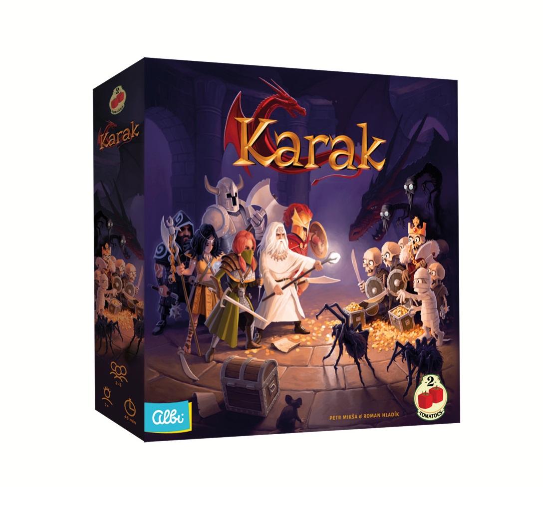 Karak juego de mesa moderno en Colombia