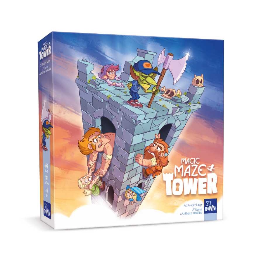 Magic Maze Tower juego de mesa moderno en Colombia