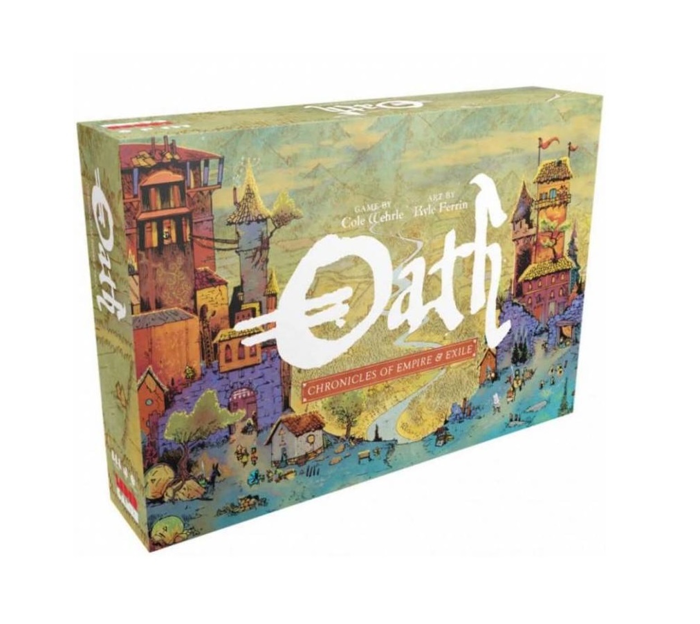 Oath: Crónica del Imperio y el Exilio juego de mesa moderno en Colombia