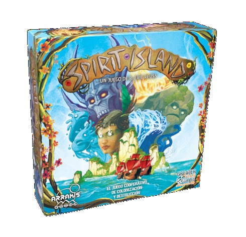 Spirit Island juego de mesa moderno en Colombia