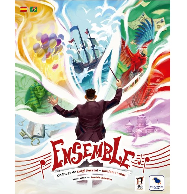 Ensemble juego de mesa moderno en Colombia