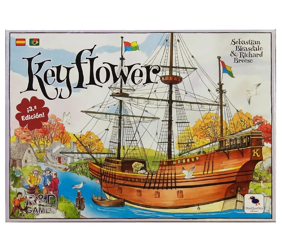 KeyFlower juego de mesa moderno en Colombia