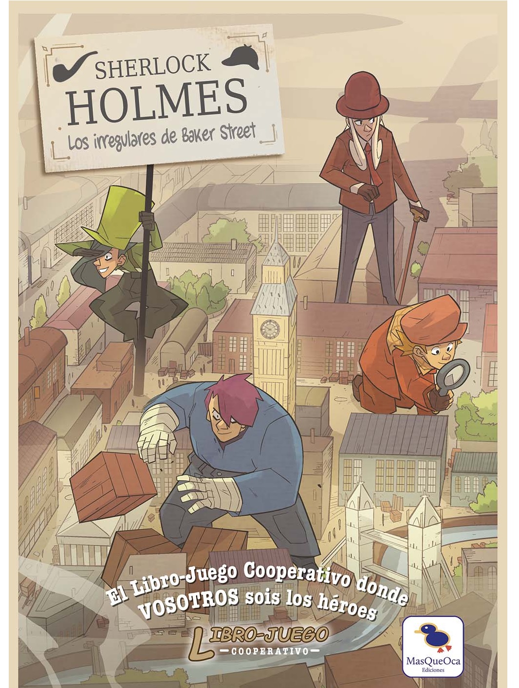Libro Juego Sherlock Los Irregulares De Baker Street juego de mesa moderno en Colombia