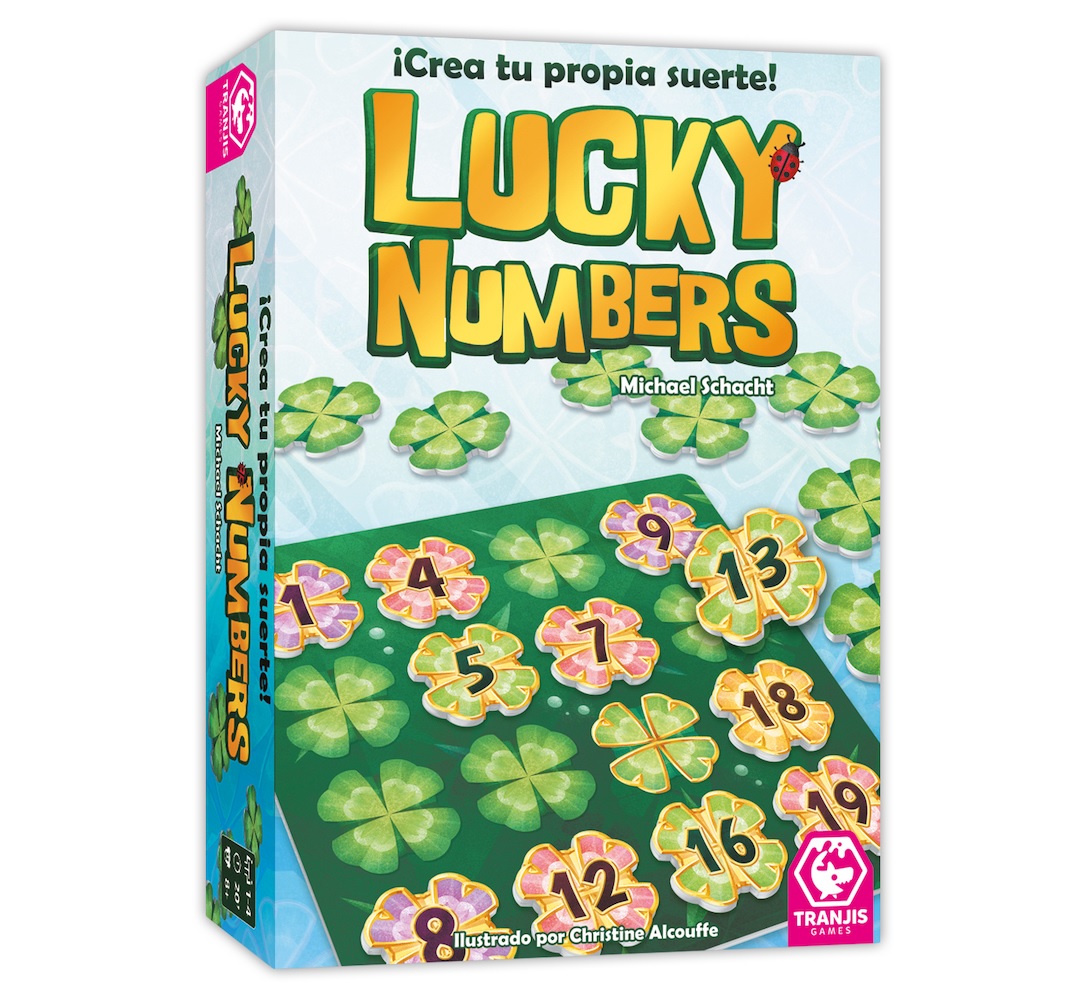 Lucky Numbers juego de mesa moderno en Colombia
