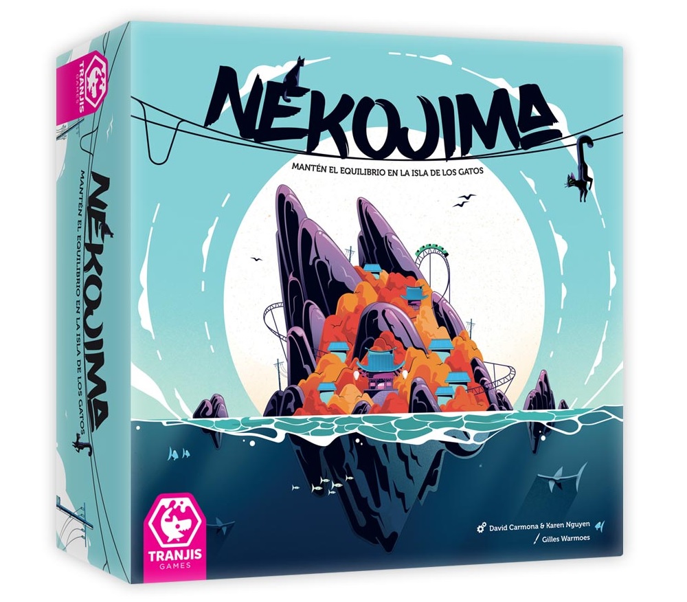 Nekojima juego de mesa moderno en Colombia