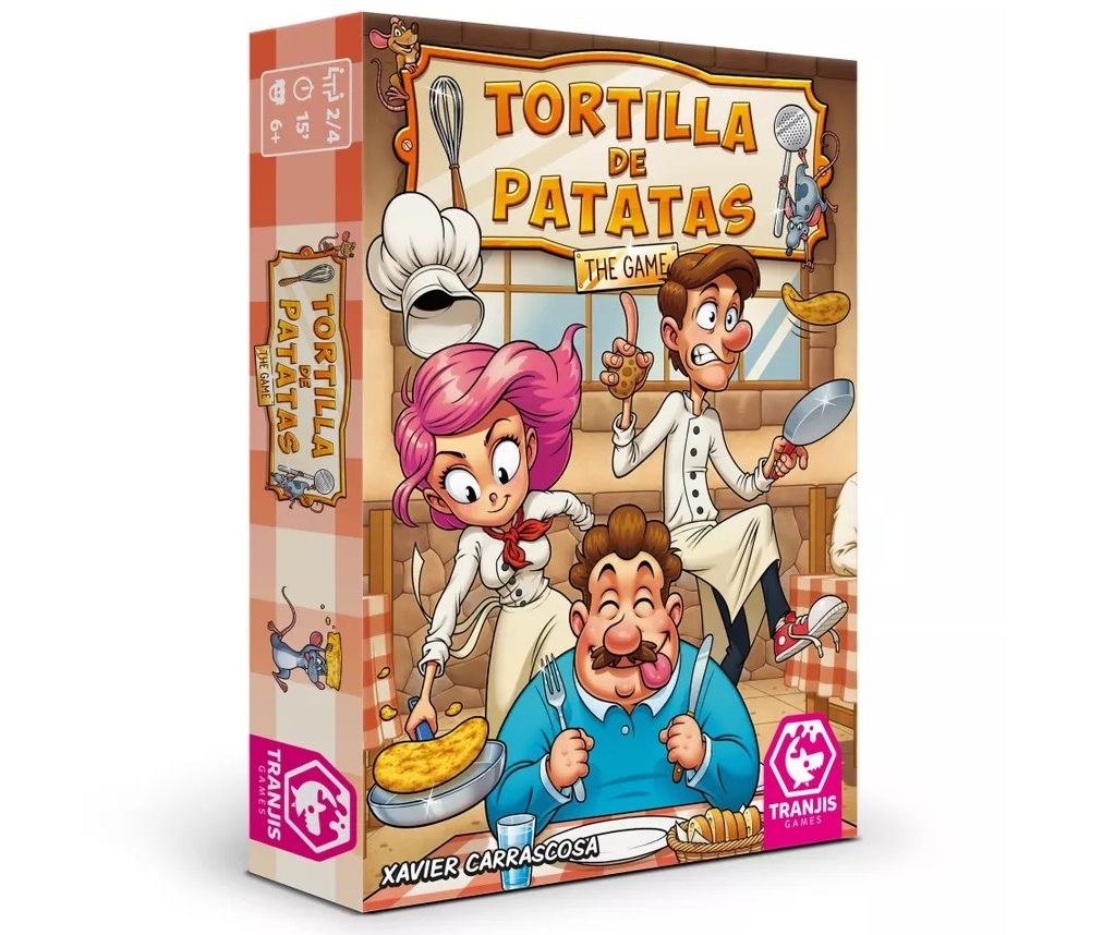 Tortilla de Patatas juego de mesa moderno en Colombia