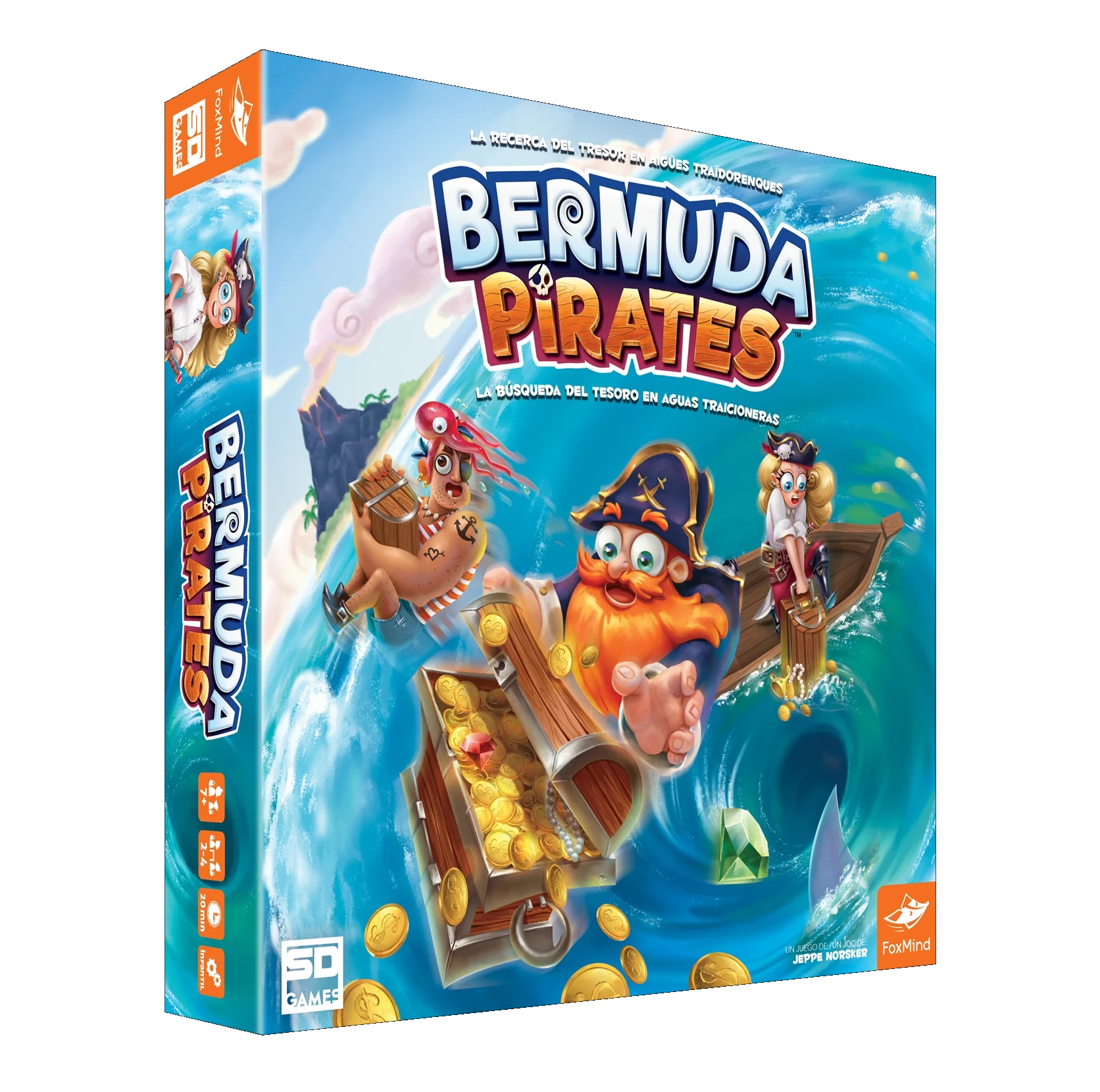 Bermuda Pirates juego de mesa moderno en Colombia