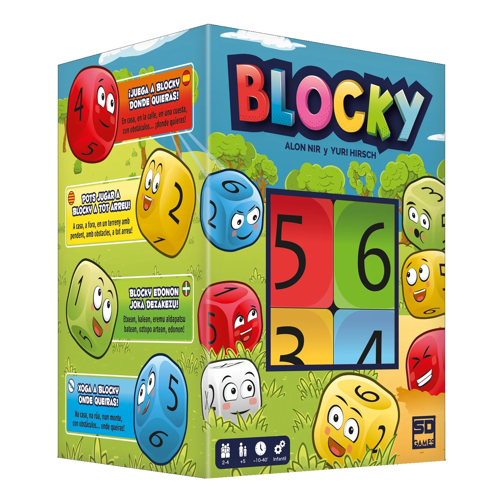 Blocky juego de mesa moderno en Colombia