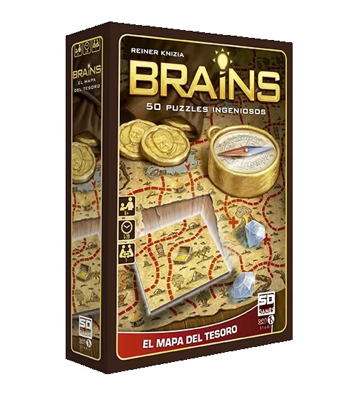 Brains: Mapa del Tesoro juego de mesa moderno en Colombia