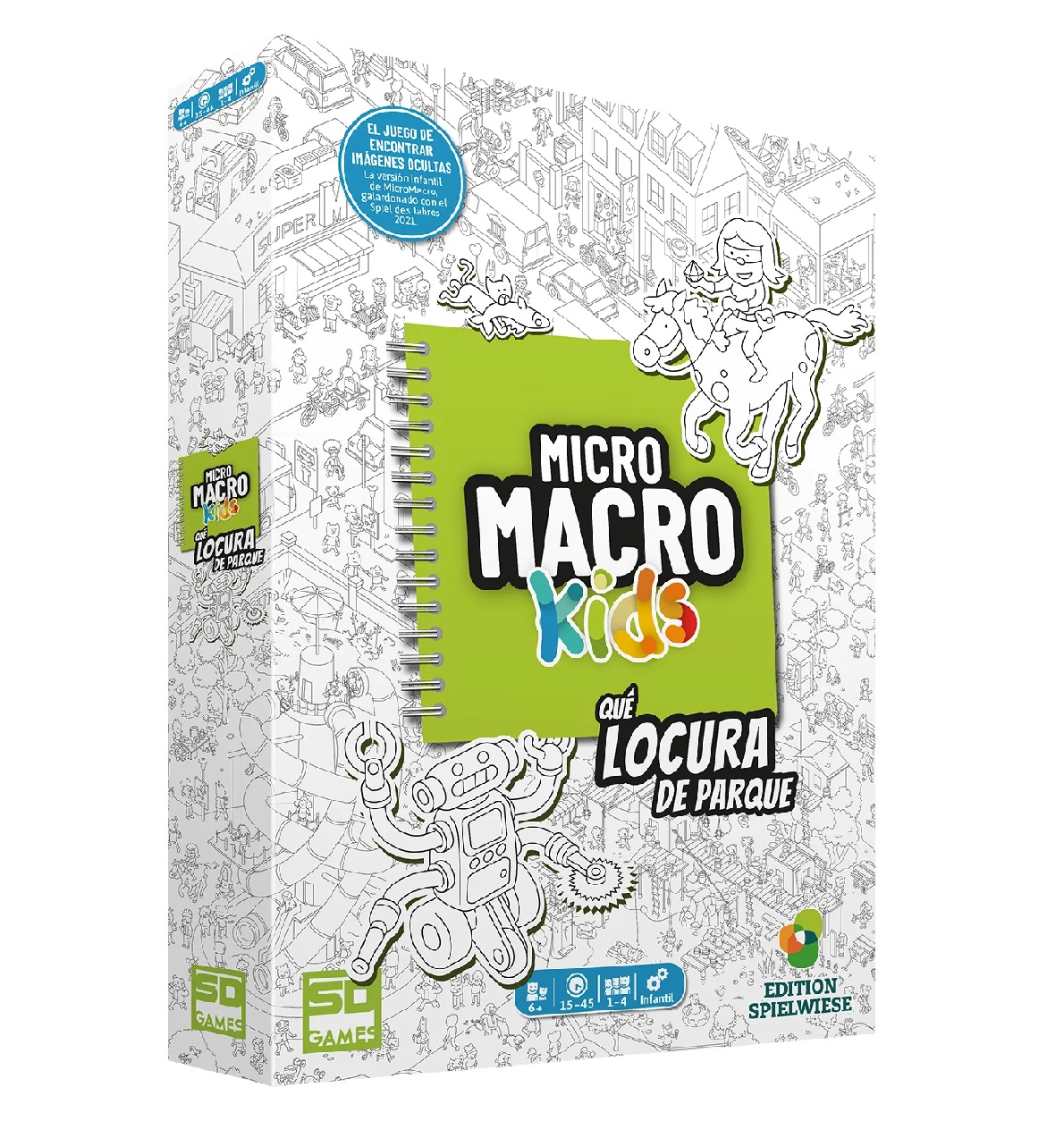 Micro Macro Kids juego de mesa moderno en Colombia
