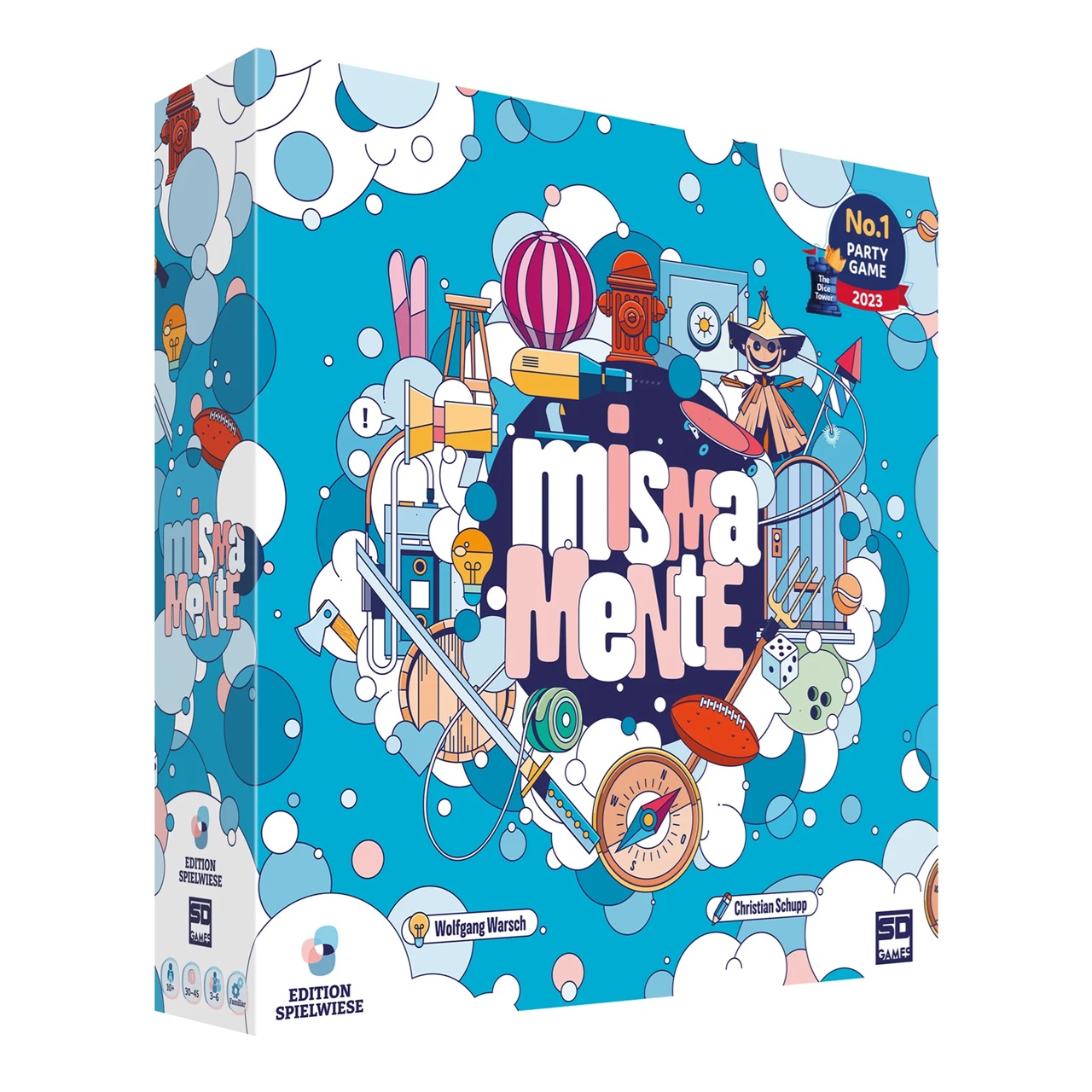 Mismamente juego de mesa moderno en Colombia