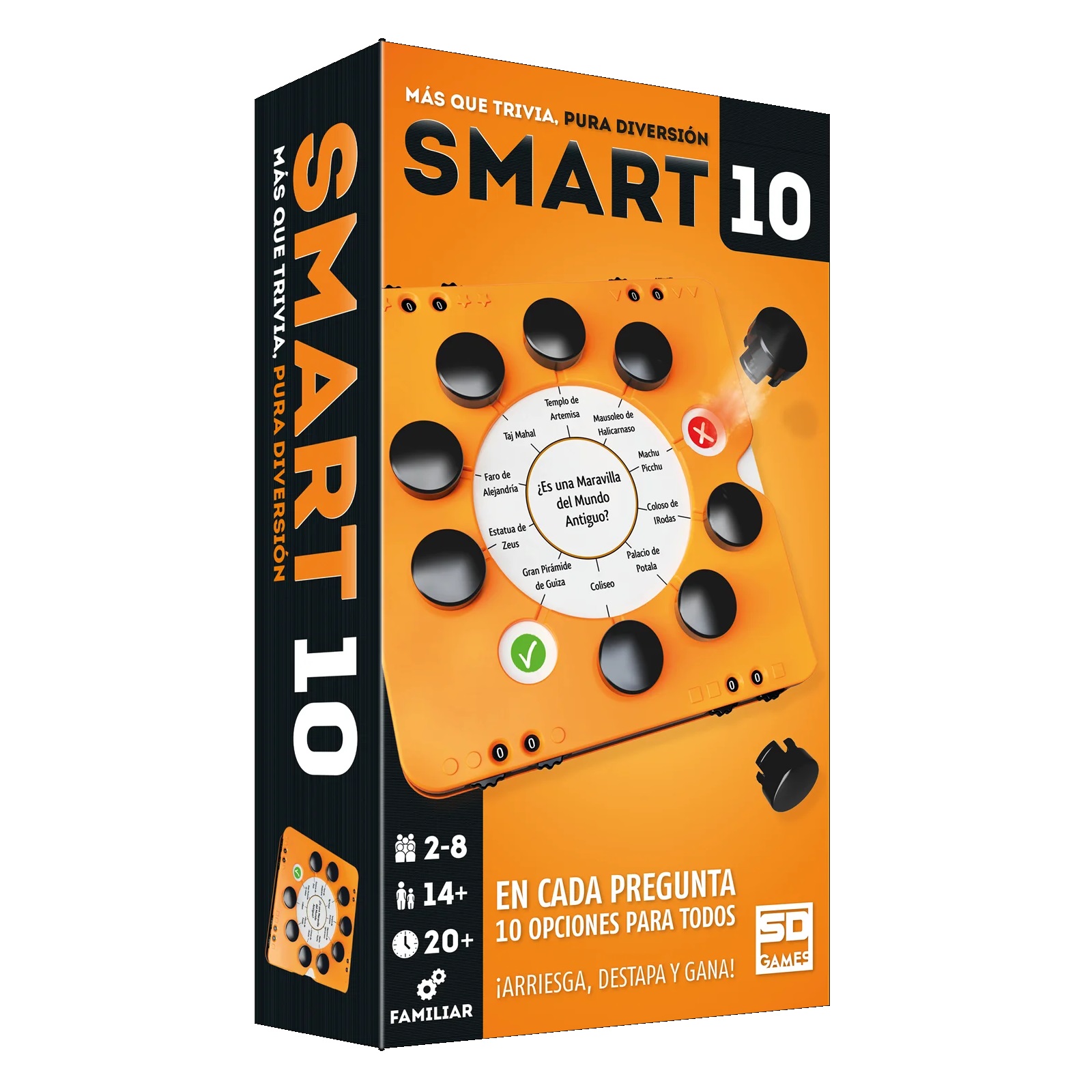 Smart 10 juego de mesa moderno en Colombia