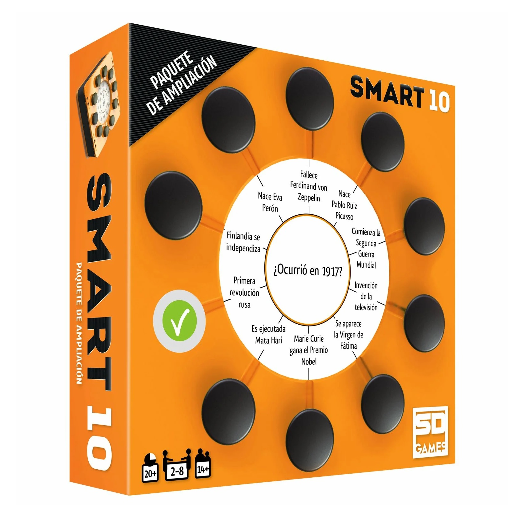 Smart 10: Paquete de Ampliación juego de mesa moderno en Colombia