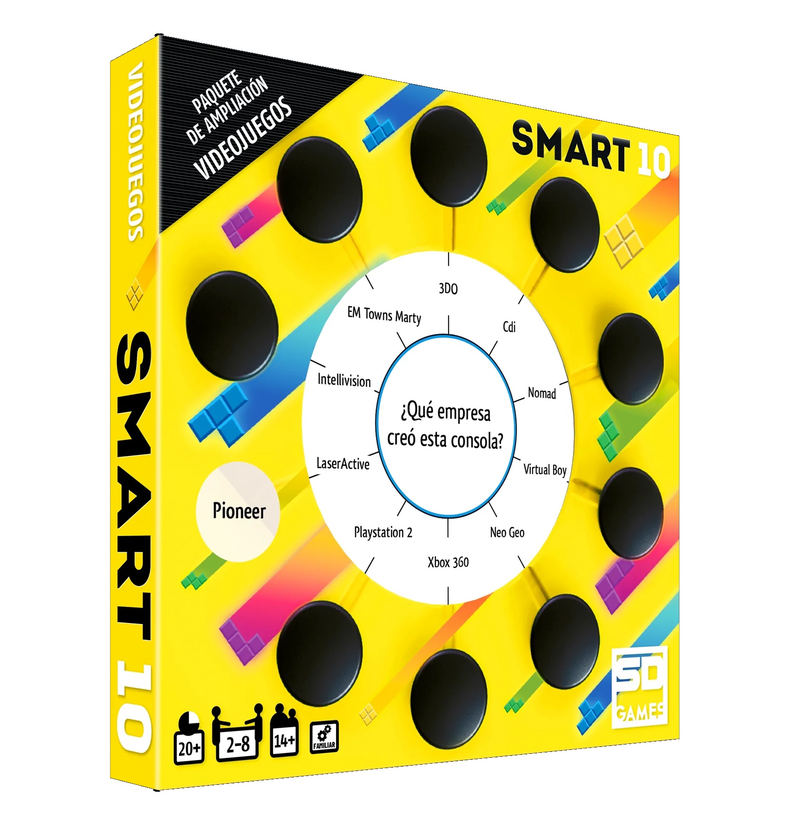 Smart 10: Videojuegos juego de mesa moderno en Colombia