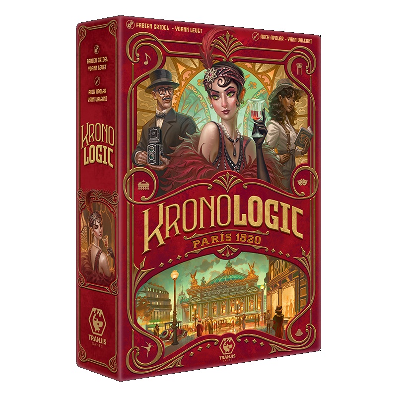 Kronologic: París 1920 juego de mesa moderno en Colombia