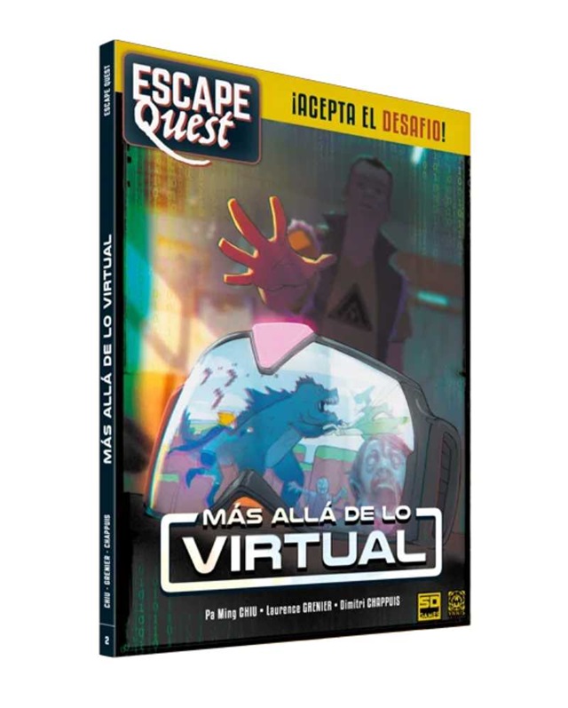Escape Quest 2: Mas Alla De Lo Virtual juego de mesa moderno en Colombia