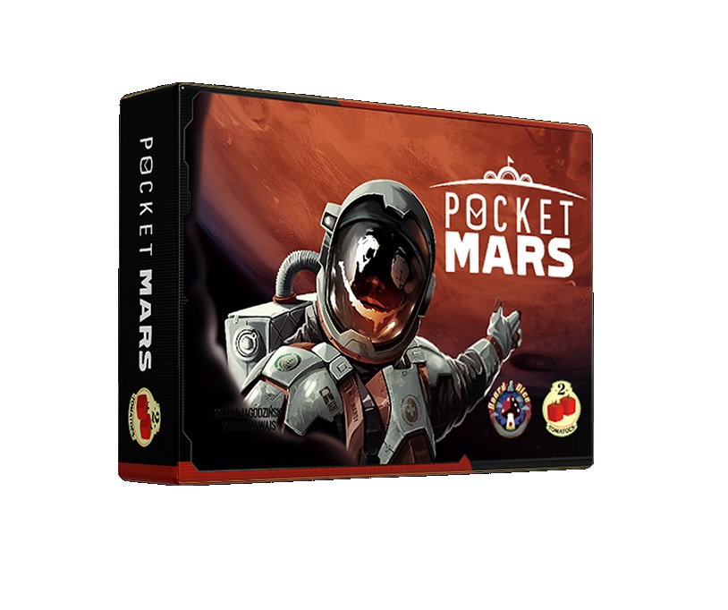 Pocket Mars juego de mesa moderno en Colombia