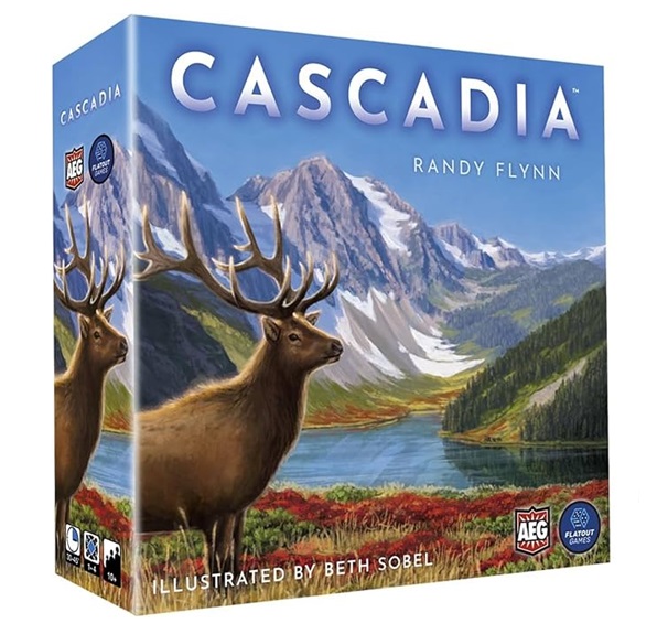 Cascadia juego de mesa moderno en Colombia