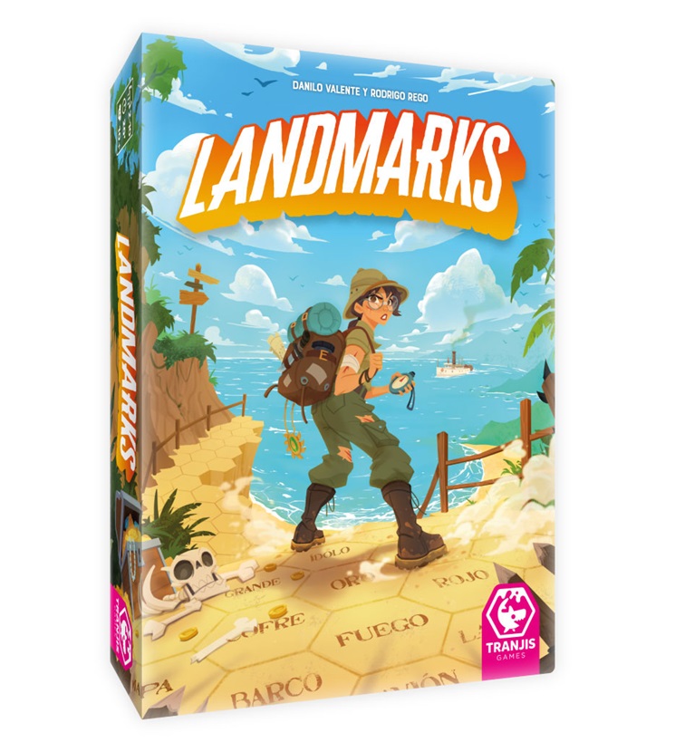 Landmarks juego de mesa moderno en Colombia