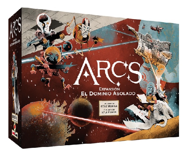 Arcs: El Dominio Asolado juego de mesa moderno en Colombia