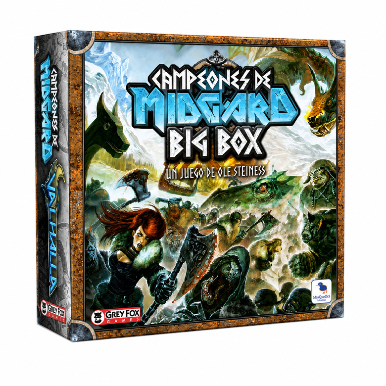 Campeones de Midgard Big Box juego de mesa moderno en Colombia