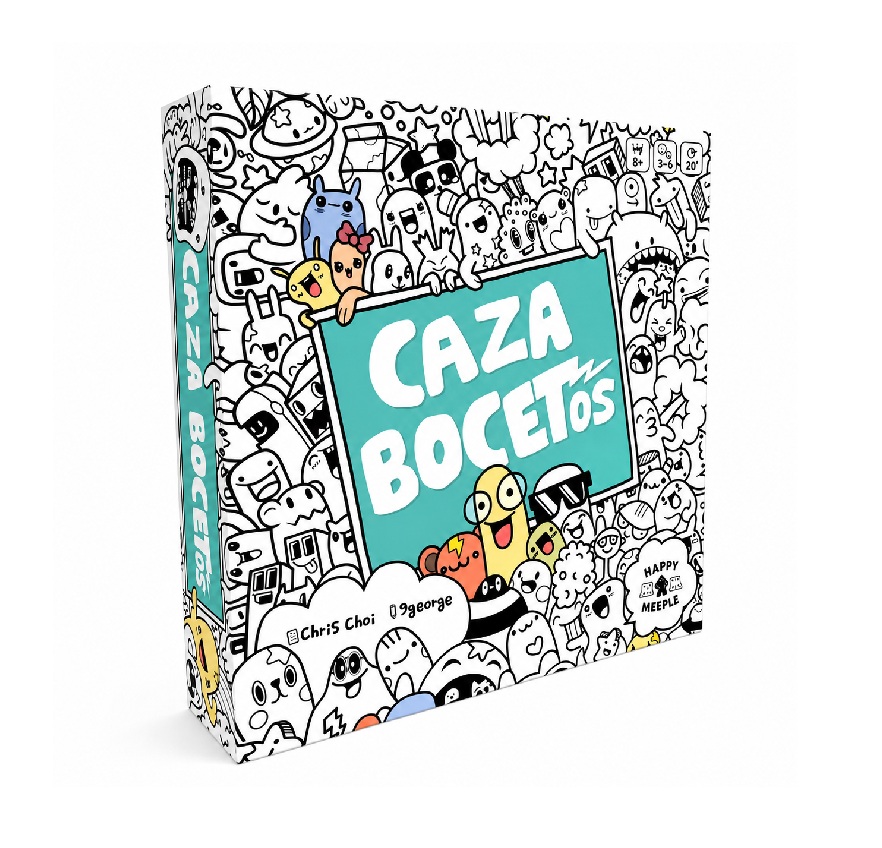 Caza Bocetos juego de mesa moderno en Colombia