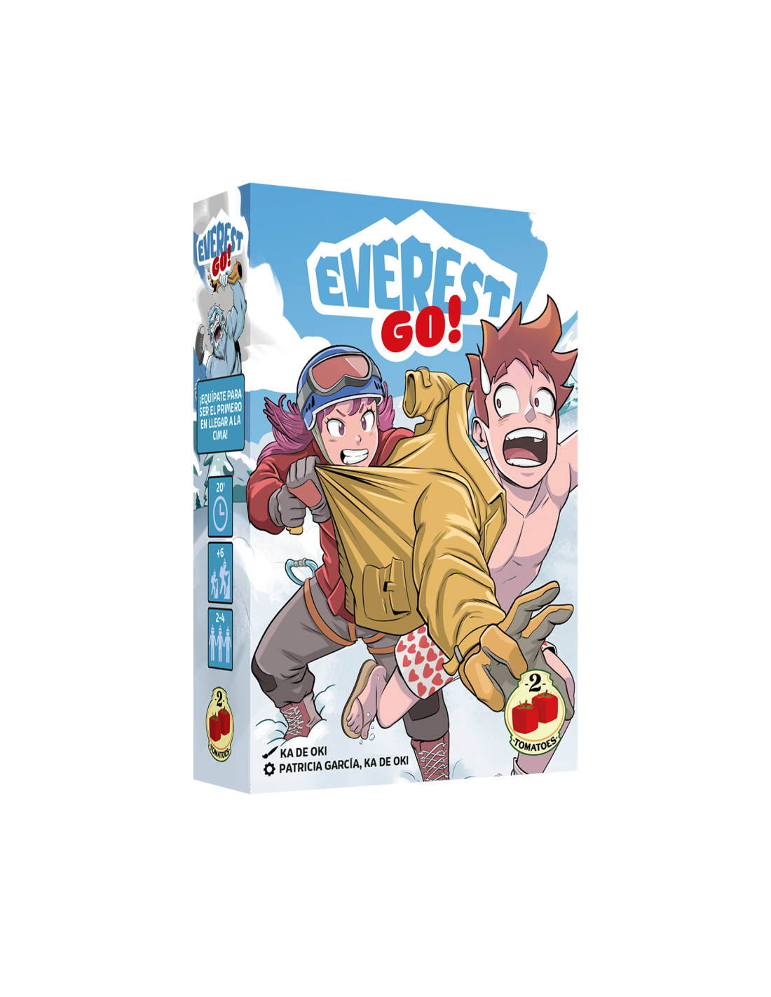 Everest GO! juego de mesa moderno en Colombia