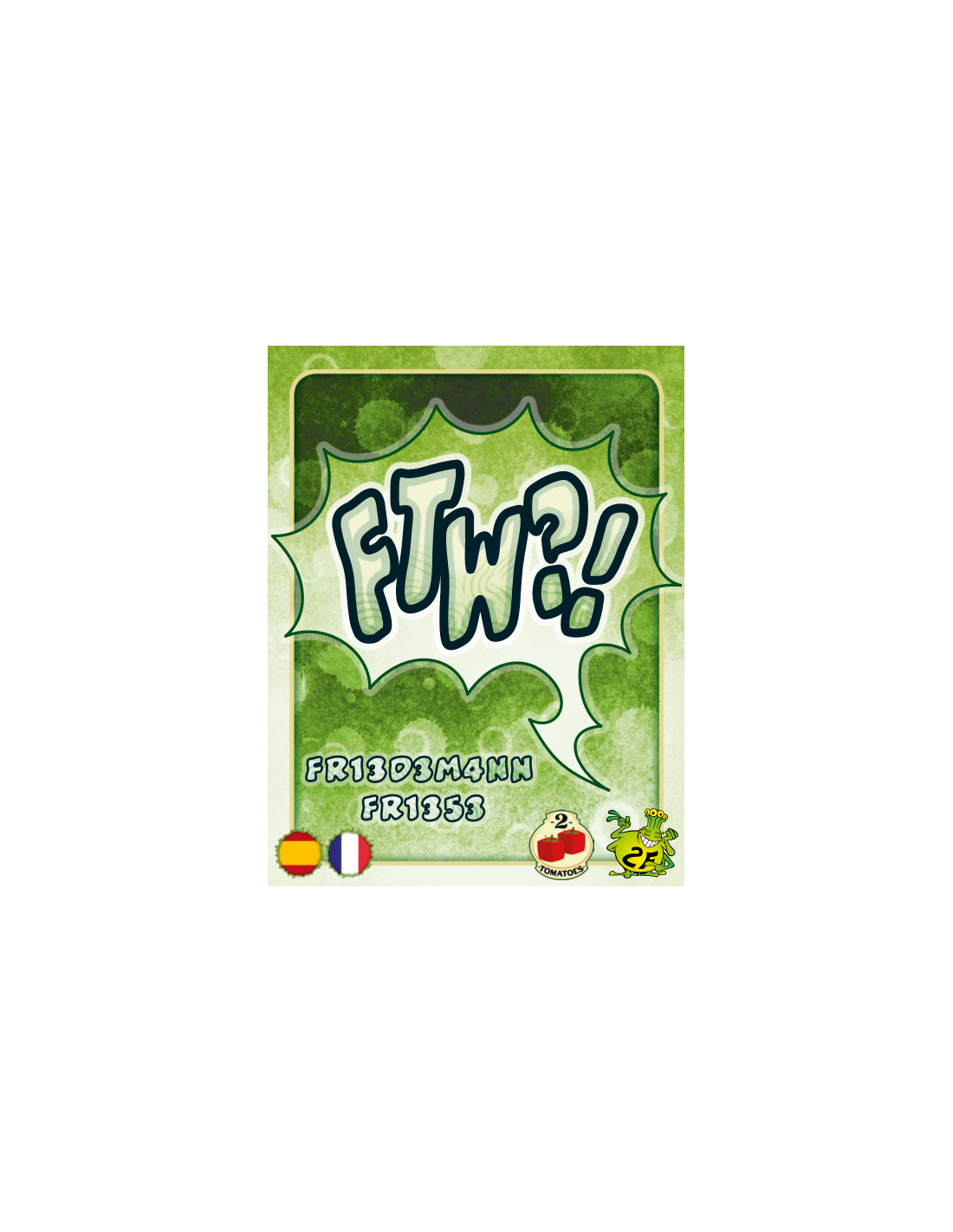 FTW juego de mesa moderno en Colombia