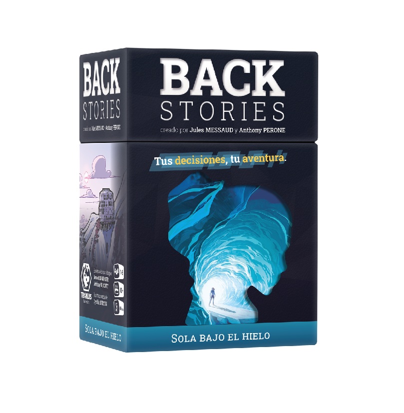 Back Stories 1 - Sola bajo el hielo juego de mesa moderno en Colombia