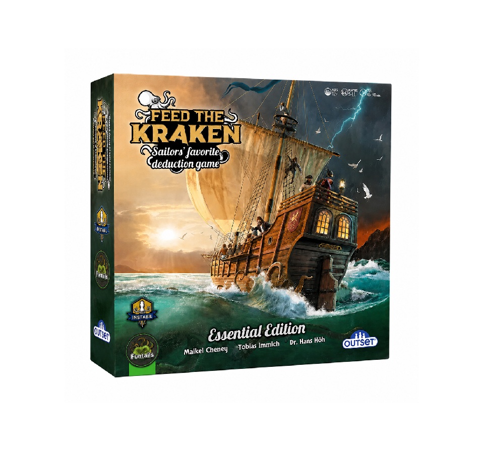 Feed The Kraken (Edición Esencial) juego de mesa moderno en Colombia