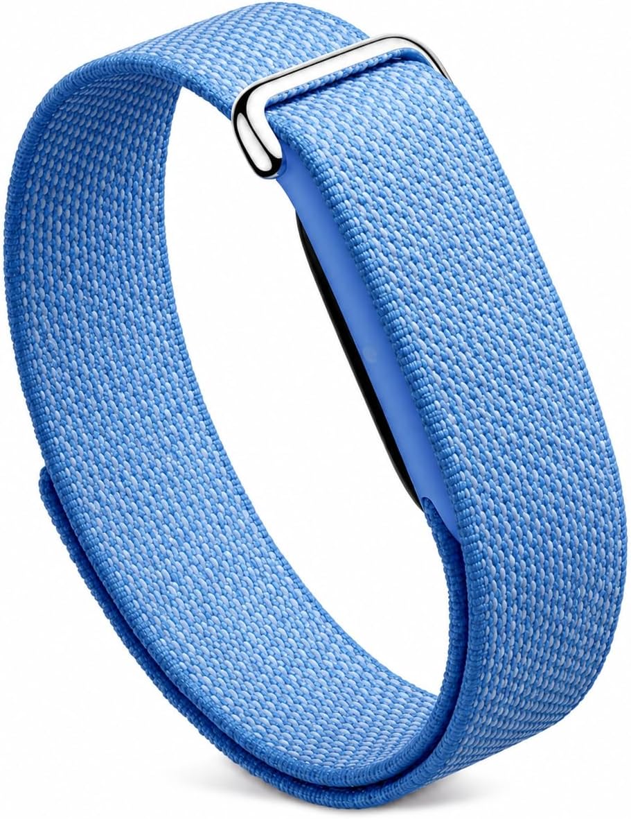 GOOGLE FITBIT AIR- Pulseira Inteligente Lavanda Smartband com Monitoramento Fitness, Frequência Cardíaca, Análise do Sono, Coaching por IA e Bluetooth 5.0.