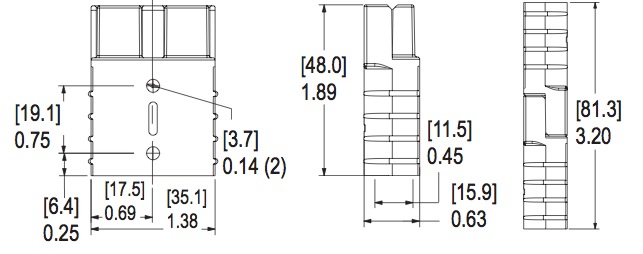 50Amp Jump Battery Connector