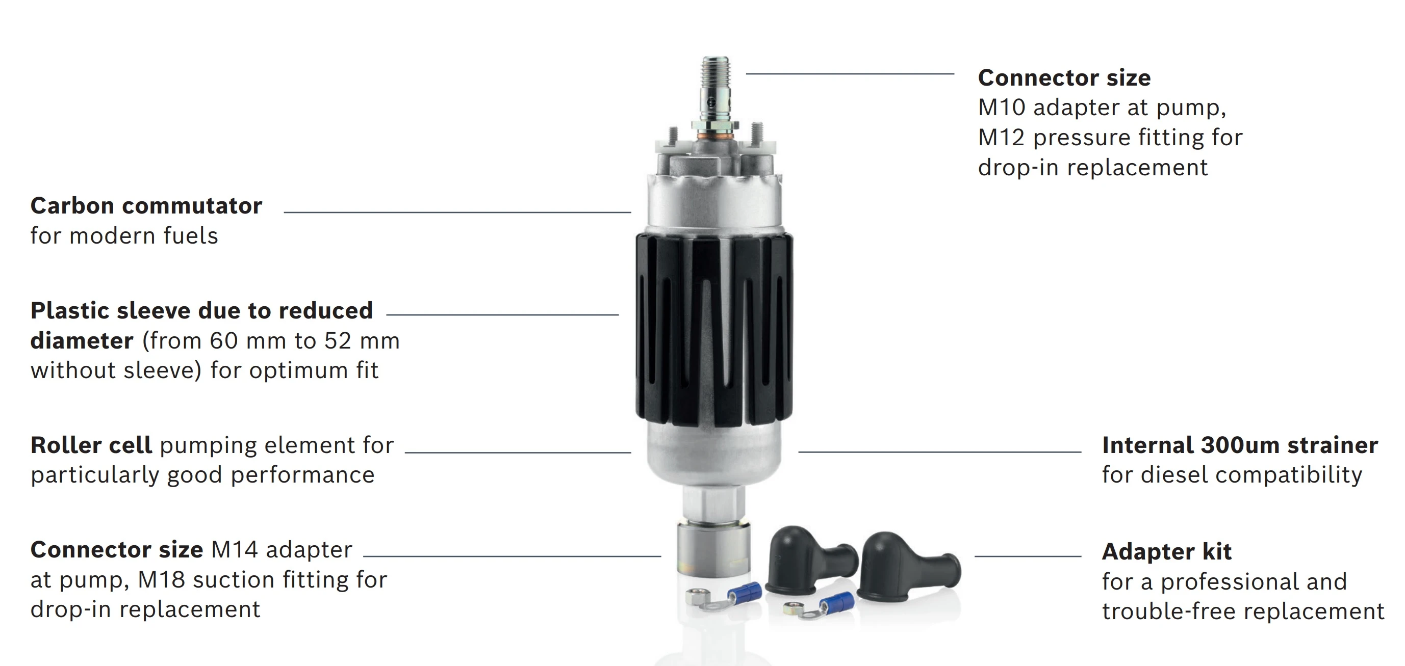 Bosch 200 Fuel Pump Kit that Replaced 044