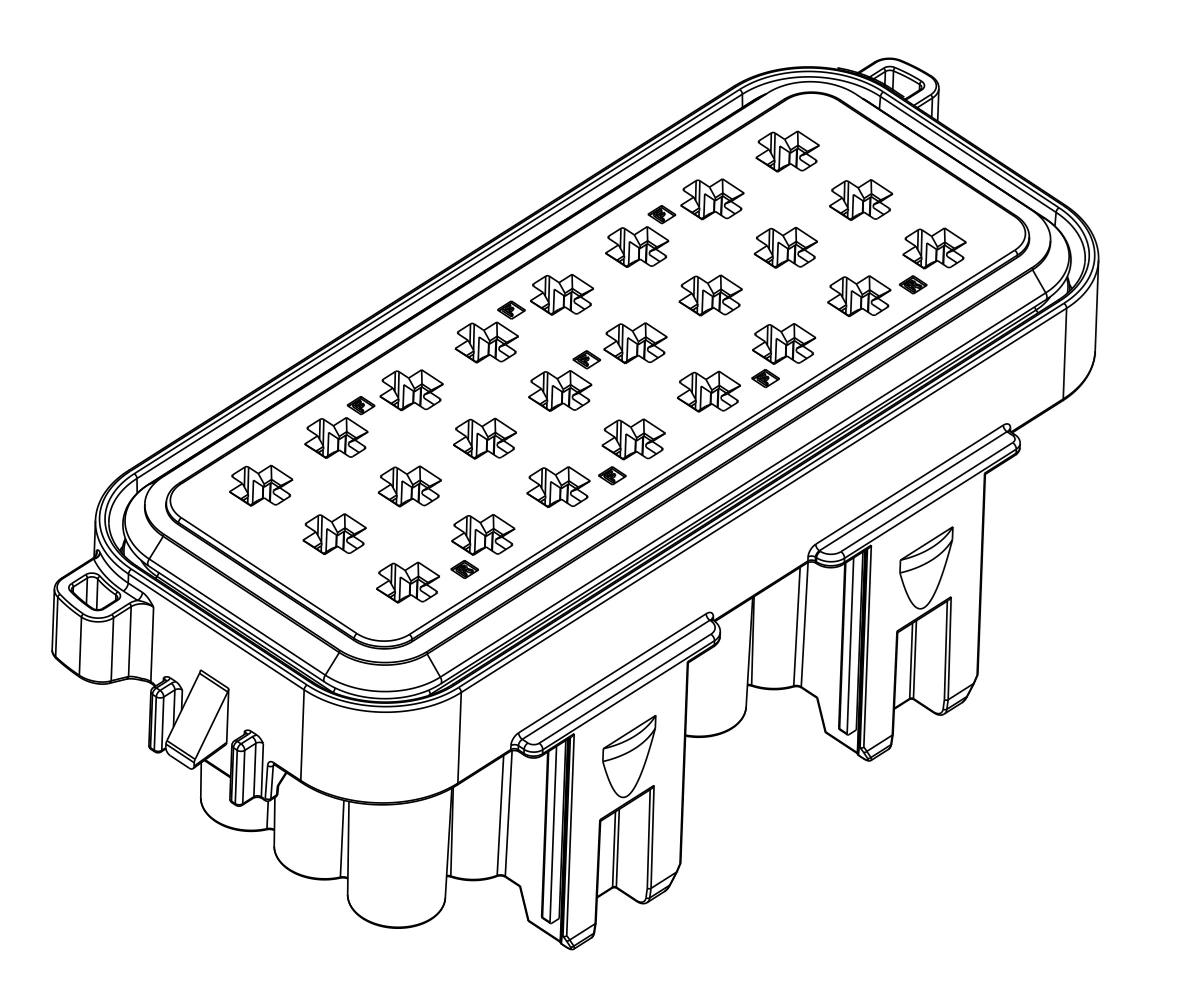 sealed fuse relay holder 2318967-1
