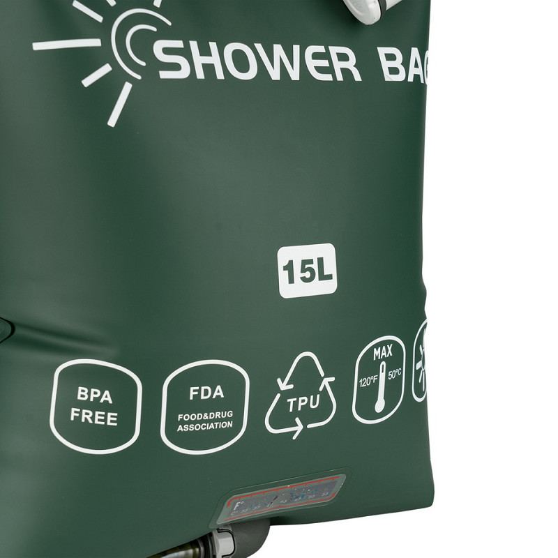 Campingdusche Premium 15L TPU – afbeelding 3