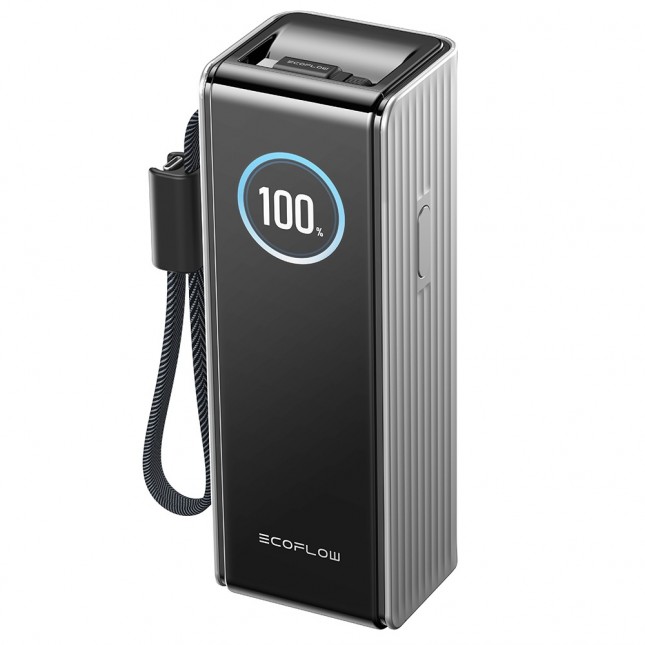 EcoFlow RAPID powerbank 25.000 mAh met ingebouwde kabel