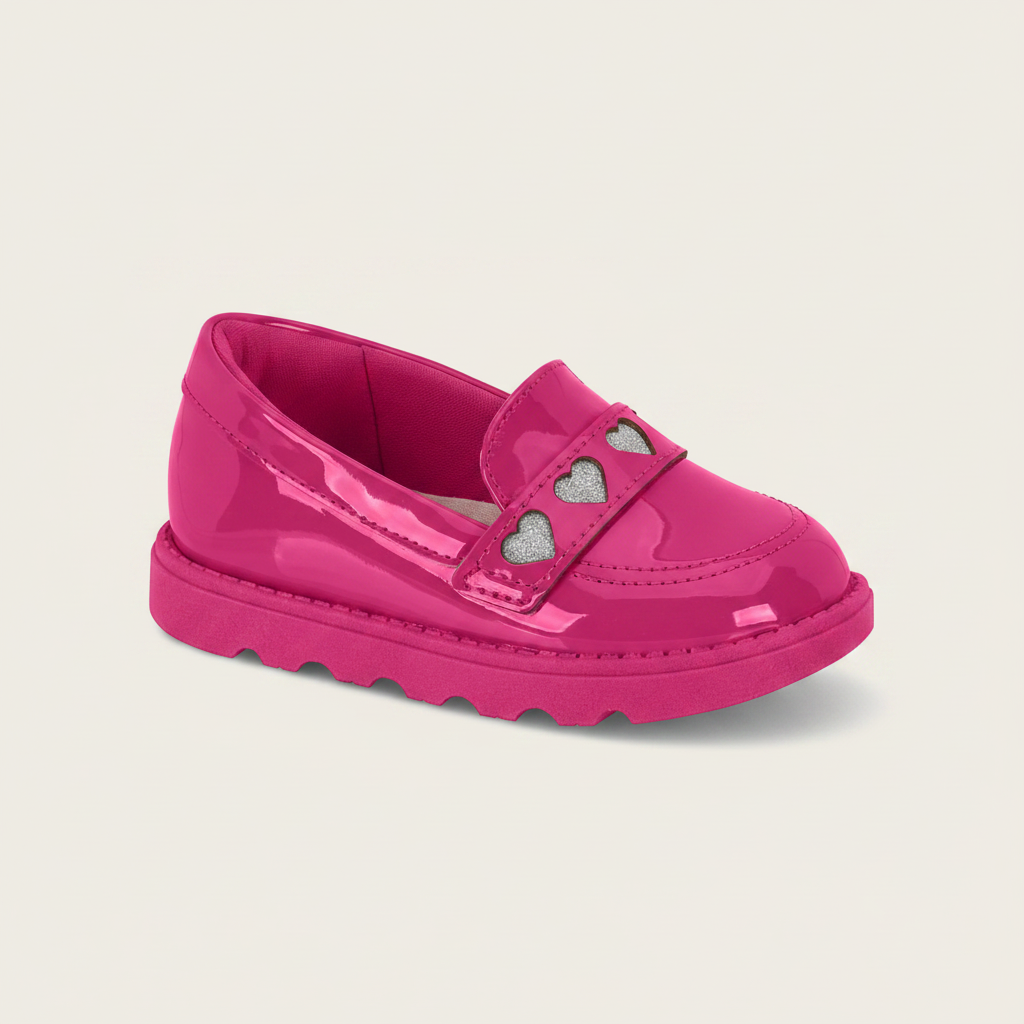 Mocasines Pink / Plata Molekinha 2727