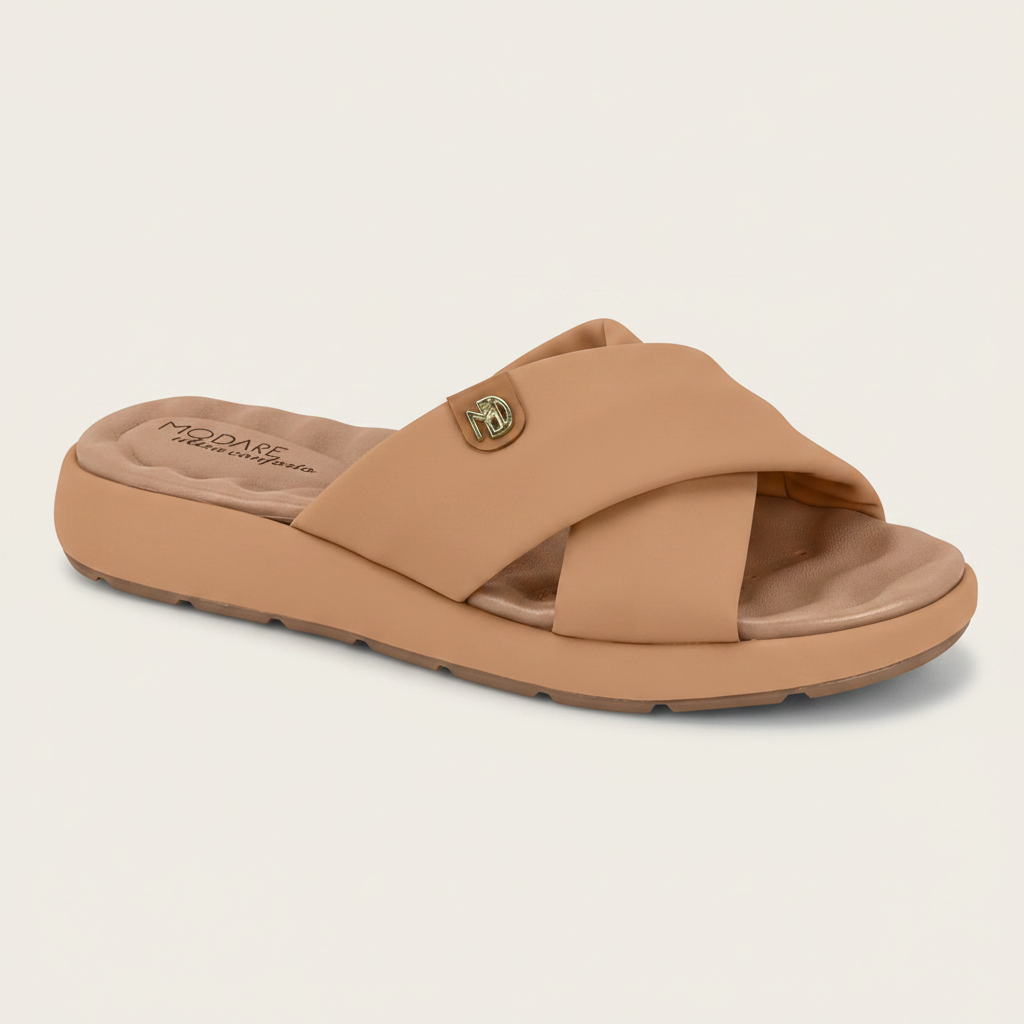 Sandalias Nude / Camel Modare 7222