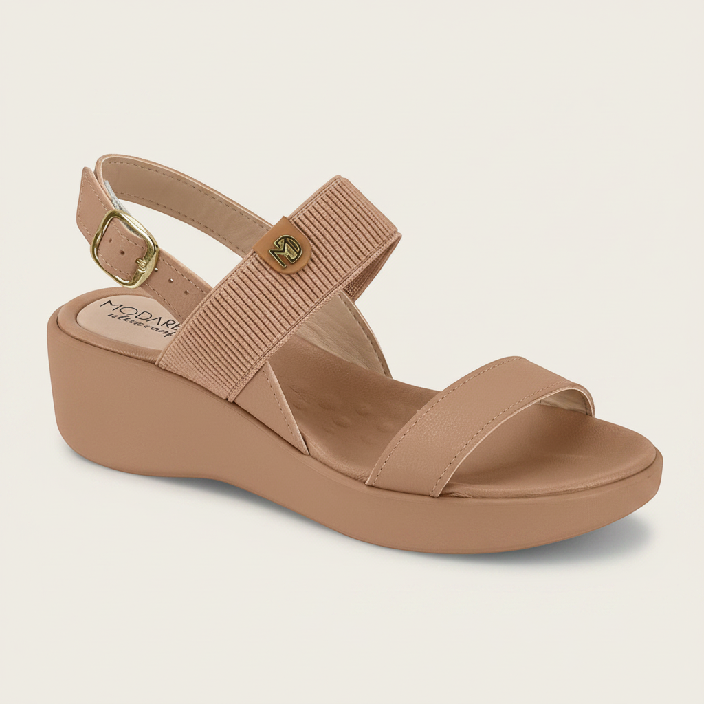 Sandalias Nude / Camel Modare 7227