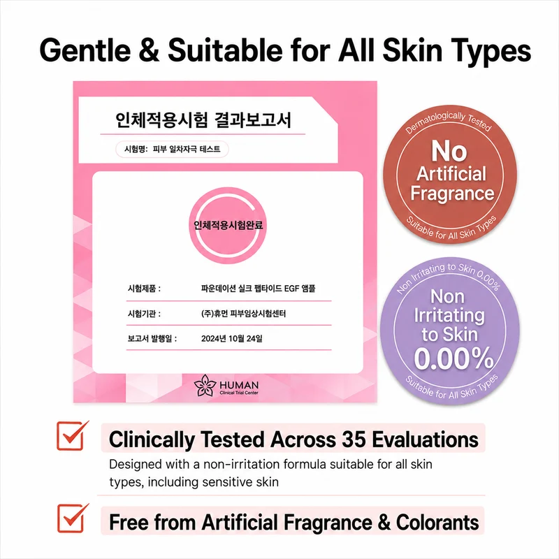 5% Volufiline EGF Silk Peptide Glass Skin Ampoule - Collagen, PDRN, NAD — image 7