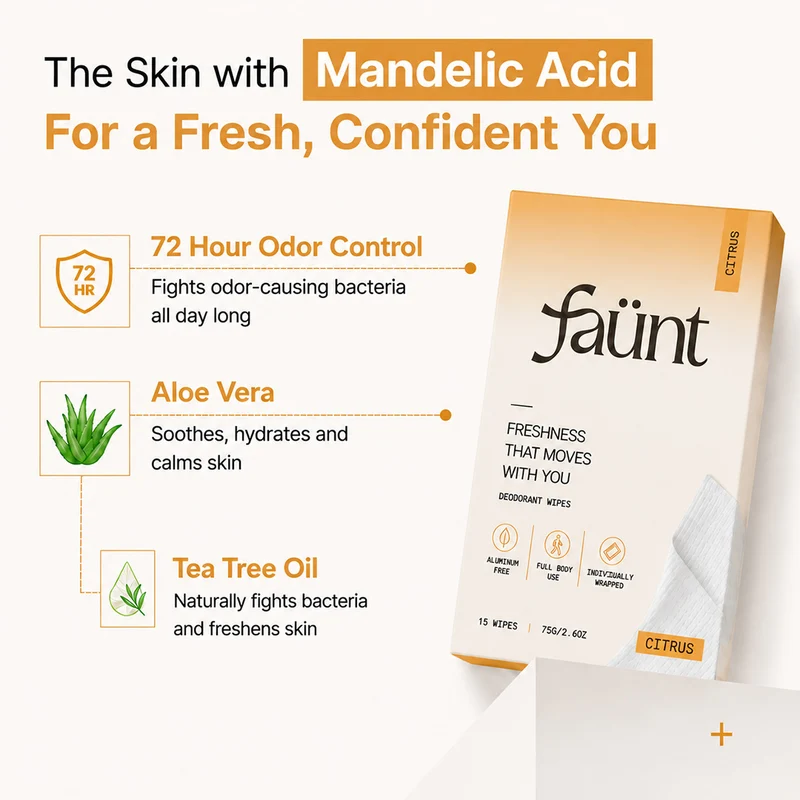 Aloe Vera + Vitamin E Fresh Odor Control On-The-Go Freshness Wipes — image 3