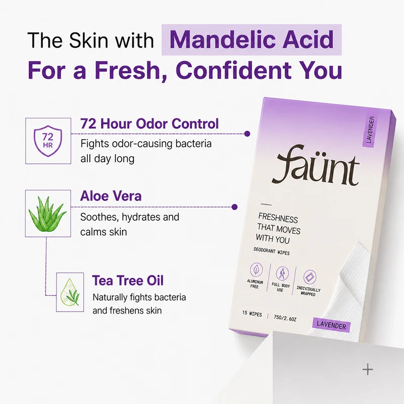 Aloe Vera + Vitamin E Fresh Odor Control On-The-Go Freshness Wipes — image 3