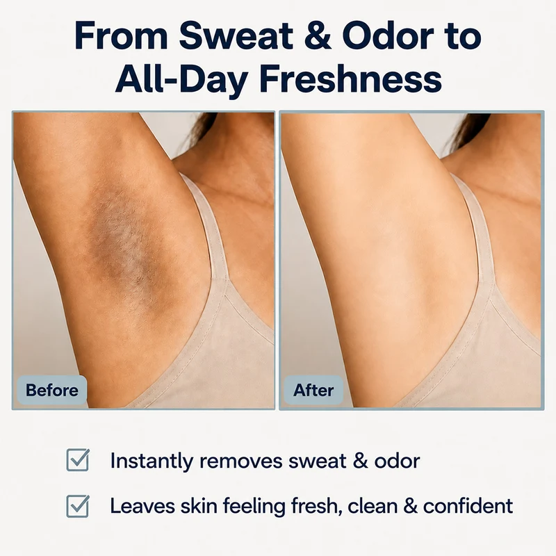 Aloe Vera + Vitamin E Fresh Odor Control On-The-Go Freshness Wipes — image 5