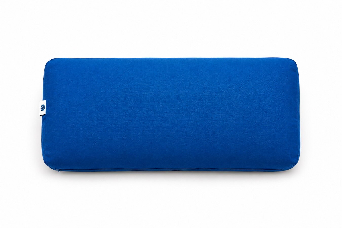 Blue Oblong Bolster — view 3