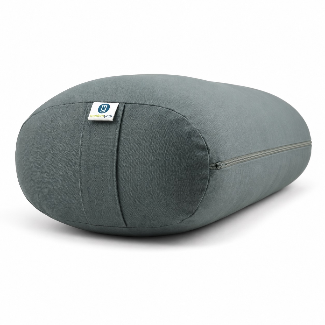 Gray Oblong Bolster