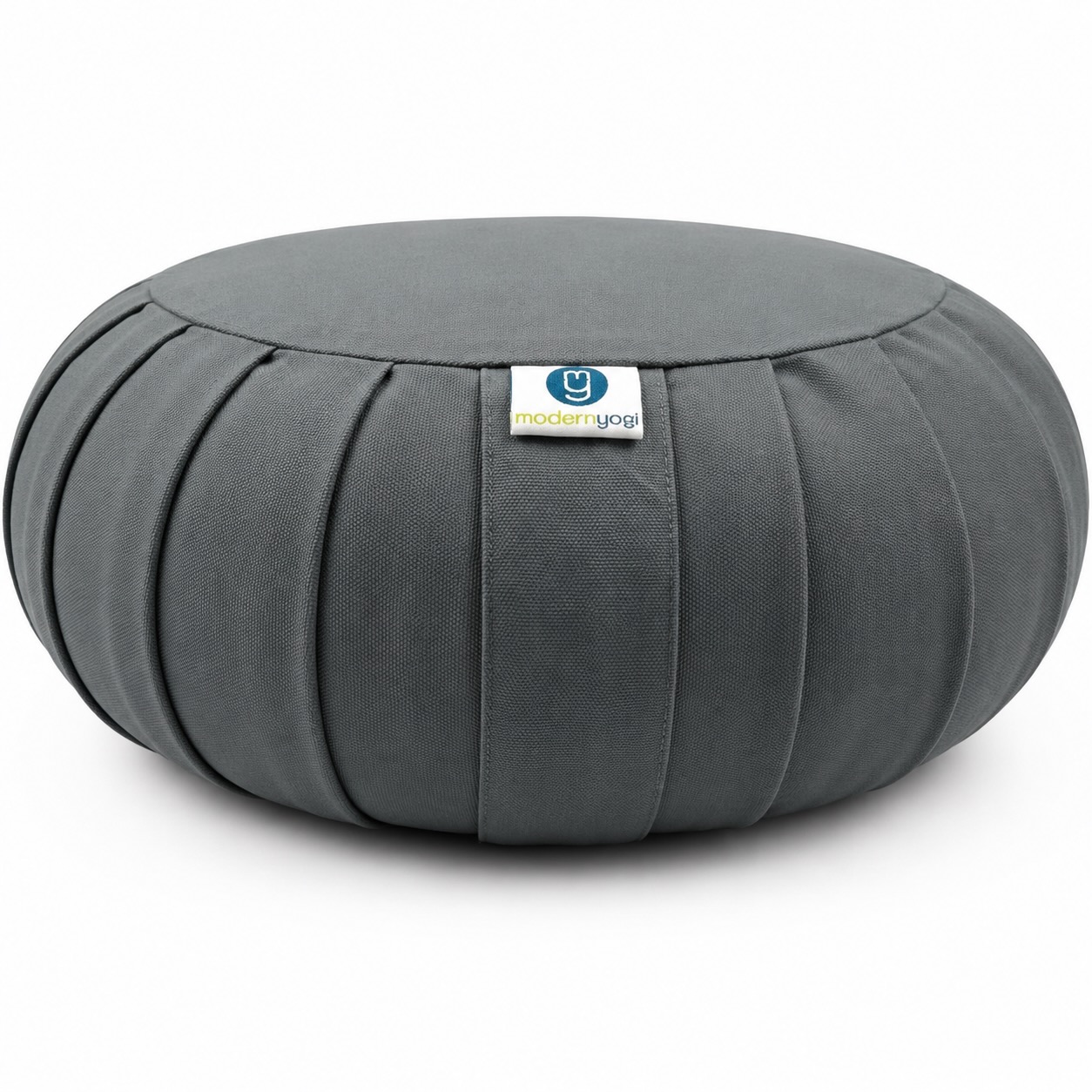 Gray Round Zafu Cushion