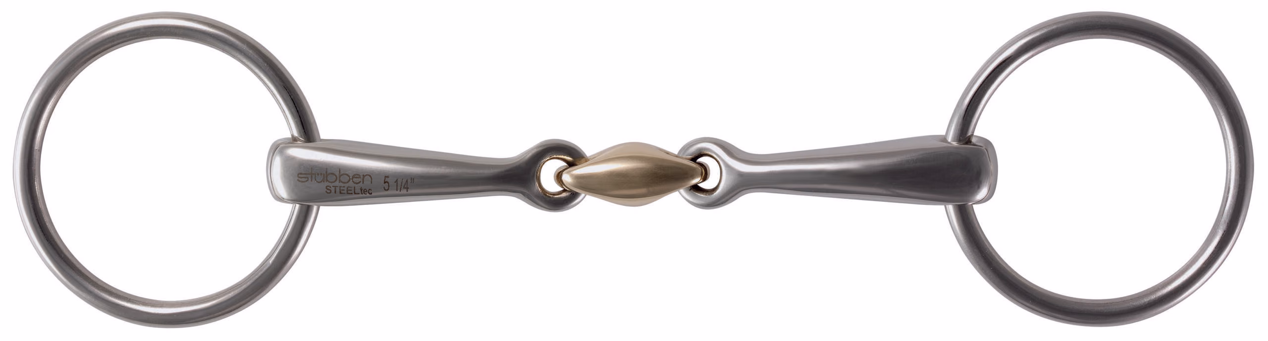 Stubben Sweet Copper Link Loose Ring Snaffle 14mm
